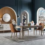 Lorea Mini Dining Table (Extendable) + Lorea Chair (6255)