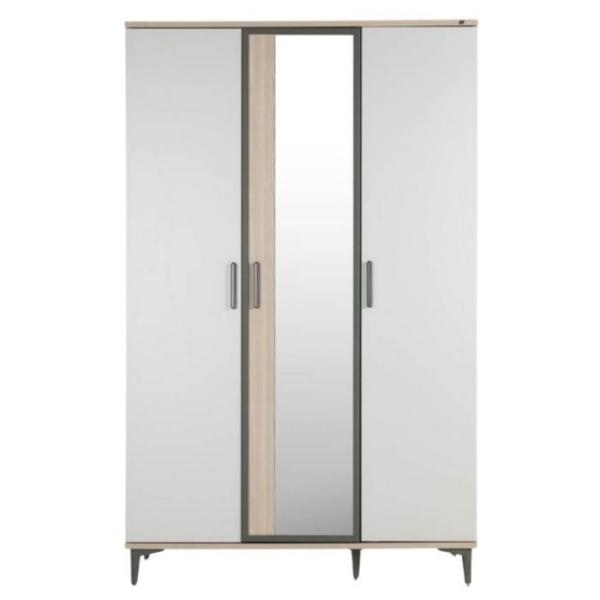 Leo Wardrobe 3 Doors