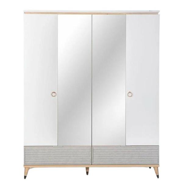 Lena Wardrobe 4 Doors