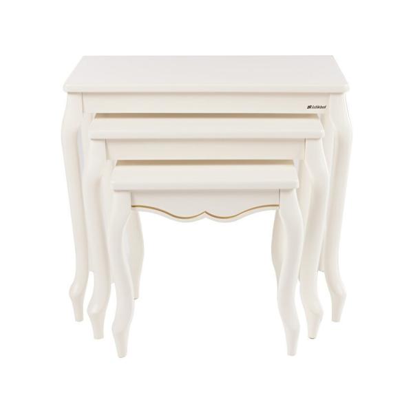 Golden Lukens Nesting Tablee