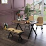 Forest Dining Table & Chair - Black