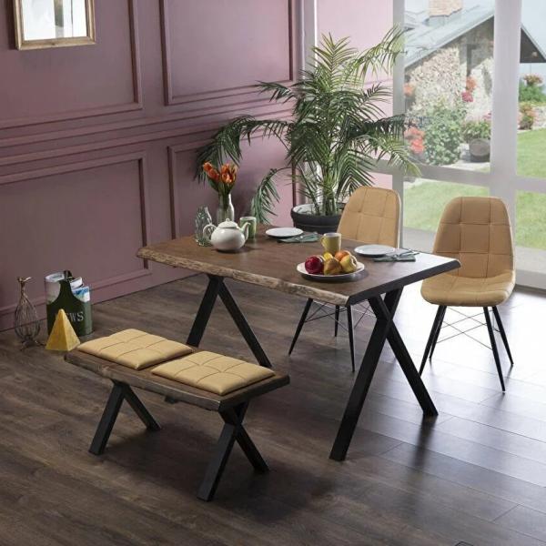Forest Dining Table & Chair - Black