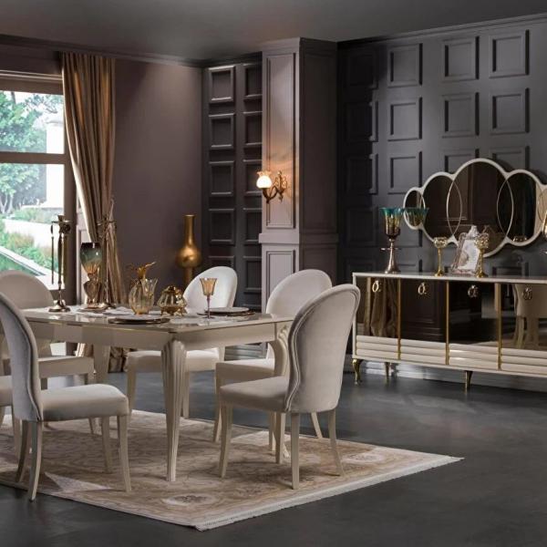 Elite Dining Table (Extendable) + Elite Chair (6078)