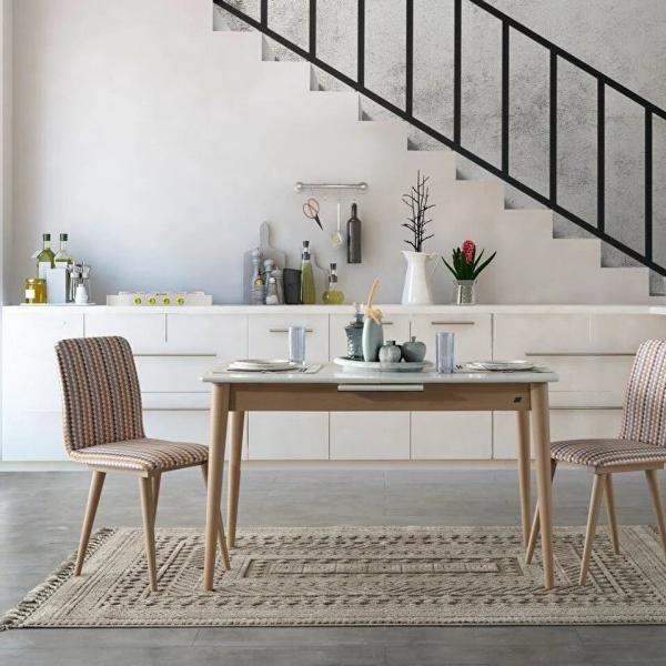 Cydney Dining Table & Chair - (Extendable)