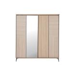 Cross Wardrobe Mini Sliding Doors