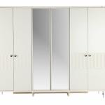 Blanca Mirror Wardrobe 6 Doors