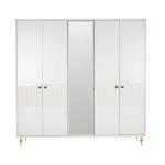 Blanca Mirror Wardrobe 5 Doors