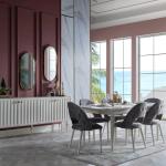 Blanca Dining Table (Extendable) + Blanca Chair (6264)