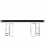 Blanca Coffee Table - Chrome