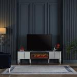 Arena Tv Table With Fireplace