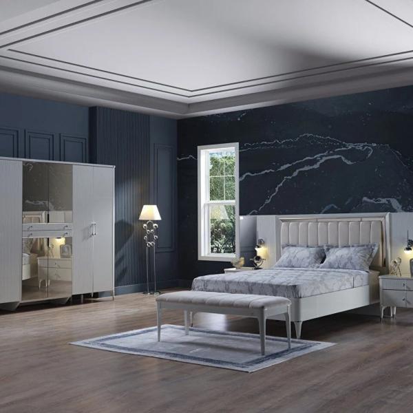 Arena Bed Frame & Headboard