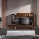 Albero Tv Unit - (Cabinet With Mirror Door)