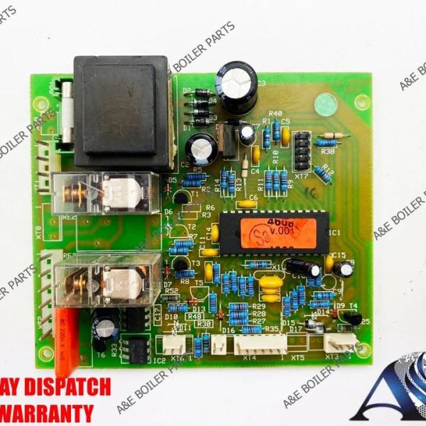 PROTHERM 80E & 100E BOILER CONTROL MAIN PCB 2 RELAYS 0020025306