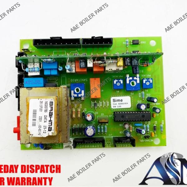 SIME FORMAT 80C 100C 110C MAIN PCB WITH IGNITION 6230687 6230685
