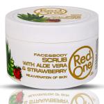 RedOne Facial Scrub – Aloe Vera – Strawberry 450ML
