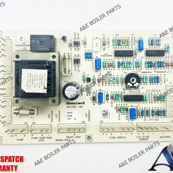 HALSTEAD QUATTRO GOLD WICKES BOILER CONTROL PCB 500563