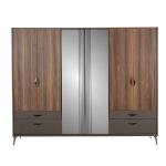 Vanessa Wardrobe 6 Doors