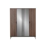 Vanessa Wardrobe 4 Doors