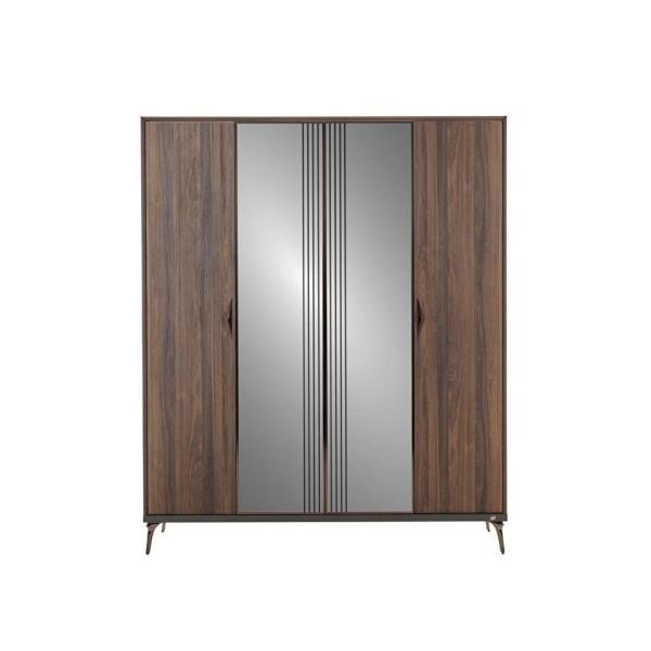 Vanessa Wardrobe 4 Doors