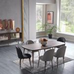 Vanessa Dining Table (Fixed) + Vanessa Chair (8201)