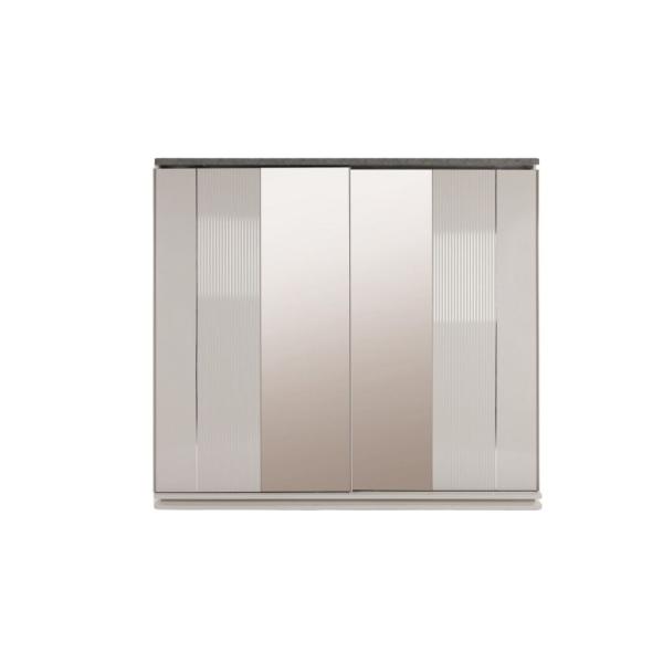 Serra Wardrobe (Chrome) Sliding Doors