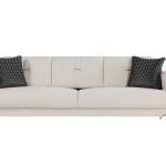 Serra 3 Seater Sofabed - Chrome