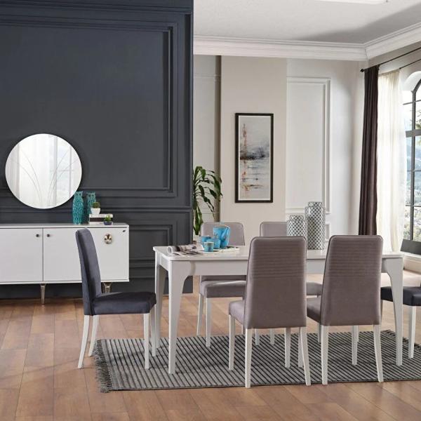 Roxy Mini Dining Table (Extendable) + Roxy Chair (6252)