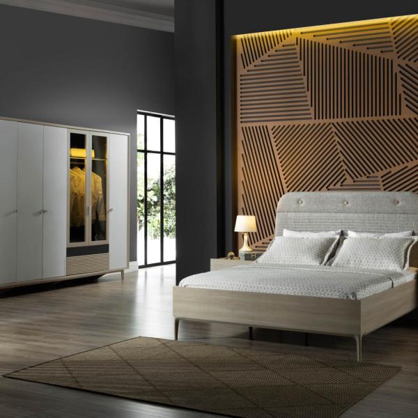 Retro Wardrobe 6 Doors