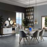 Retro Dining Table (Extendable) + Retro Chair (6254)