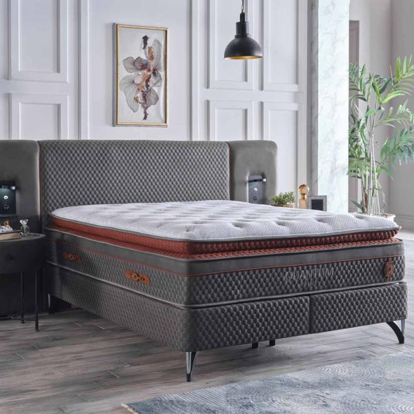 Quantum Bed With Side Headboard