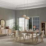 Mitra Dining Table (Fixed) + Mitra Chair (6281)