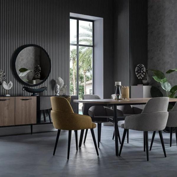 Mary Mini Dining Table (Fixed) + Mary Chair (6258)