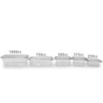 250cc Hinged Salad Container x500