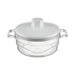 Hanımeli Crystal Round Pot 1,2 lt.