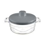 Hanımeli Crystal Round Pot 1,2 lt.