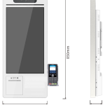 23.8 Multi touch screen kiosk terminal