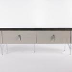 Serra Tv Table - Chrome