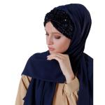 Luxury Hijab Scarf Abaya Chiffon Muslim Women Wear Wedding Turbans