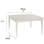 Roxy Mini Dining Table (Extendable) + Roxy Chair (6252)