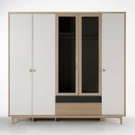 Retro Wardrobe 5 Doors