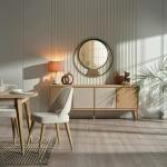 Mitra Dining Table (Fixed) + Mitra Chair (6281)