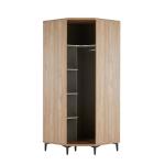 Mary Corner Wardrobe - Glass Door