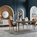 Lorea Mini Dining Table (Extendable) + Lorea Chair (6255)