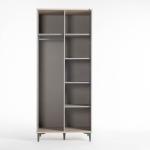 Leo Wardrobe 2 Doors