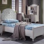 Gold Bed Frame & Headboard