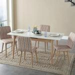 Cydney Dining Table & Chair - (Extendable)