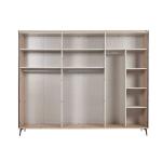 Cross Wardrobe 6 Doors