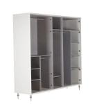Blanca Mirror Wardrobe 5 Doors