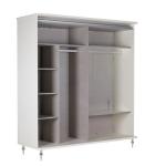 Blanca Mini Wardrobe Sliding Doors