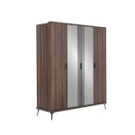 Vanessa Wardrobe 4 Doors